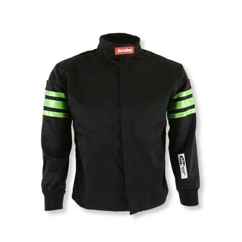 RaceQuip Green Trim SFI-1 JR. Jacket - Kids Medium - 1960793RQP Photo - Primary
