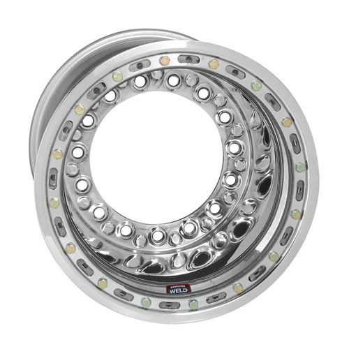 Weld Wide 5 XL 15x13 / 5x10.25 / 5 BS - Polished - Polished IBL - Polished Cover Wheel - 559-5365-6 Photo - Primary