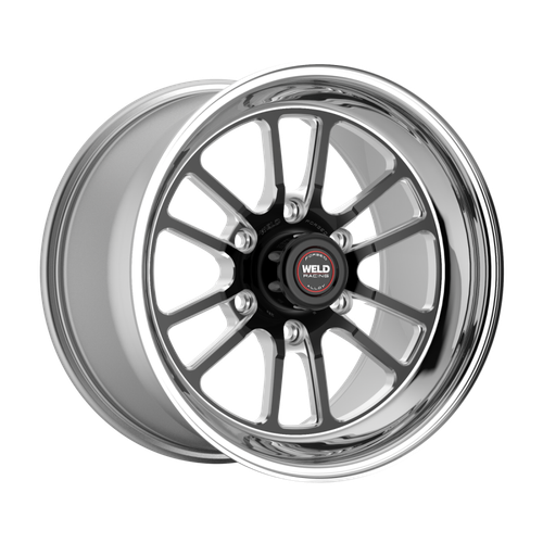 Weld S70 HD 20x10 / 6x135 / 6.9 BS / 3.54 HB - Black Center - Polished Shell - Non-BL Wheel - 70LB0100Y70A Photo - Primary
