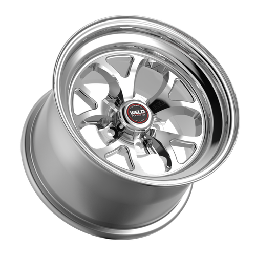 Weld S76 15x9 / 5x120 / 6.5 BS / 3.18 HB - Polished Center - Polished Shell - Non-BL Wheel - 76LP-509N65A Photo - Close Up