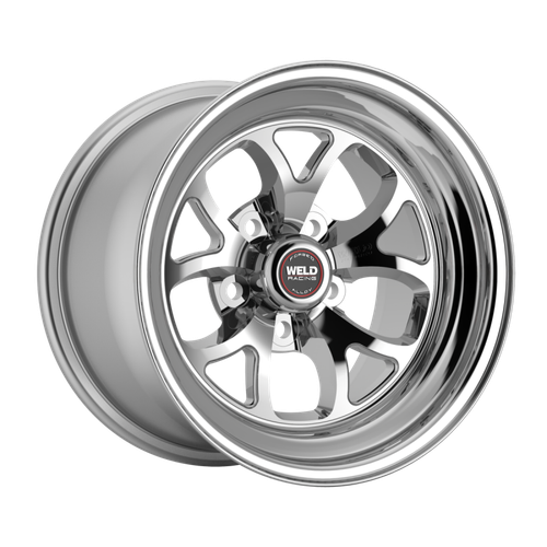Weld S76 15x9 / 5x114.3 / 6.5 BS / 3.18 HB - Polished Center - Polished Shell - Non-BL Wheel - 76MP-509A65A Photo - Primary