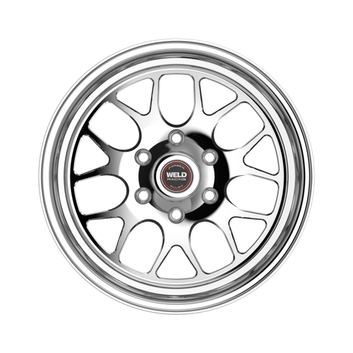 Weld S77 HD 20x7 / 6x135 / 4.5 BS / 3.54 HB - Polished Center - Polished Shell - Non-BL Wheel - 77LP0070Y45A Photo - Close Up