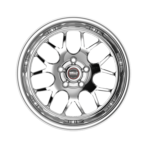 Weld S77 15x10 / 5x114.3 / 6.5 BS / 3.18 HB - Polished Center - Polished Shell - Non-BL Wheel - 77MP-510A65A Photo - Close Up