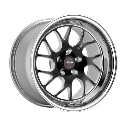 Weld S78 15x10 / 5x114.3 / 6.5 BS / 3.18 HB - Black Center - Polished Shell - Non-BL Wheel - 78MB-510A65R Photo - Primary