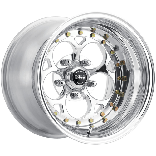 Weld Magnum III 15x8 / 5x120 / 5.5 BS / 3.18 HB - Polished Center - Polished Shell - Non-BL Wheel - 792P-58260 Photo - Primary
