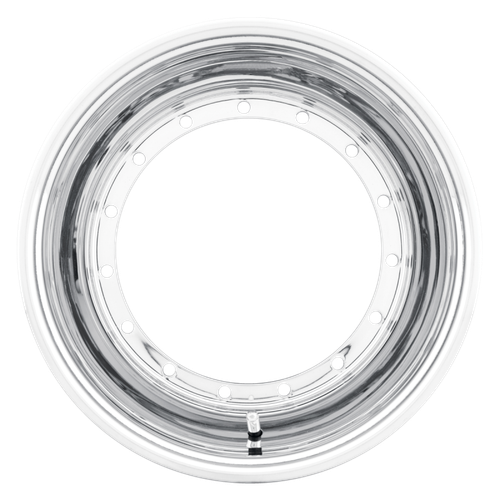Weld Midget Direct Mount 13x8 / 5x9.75 / 3 BS - Polished Shell - Polished OBL Wheel - 860-30853 Photo - Close Up