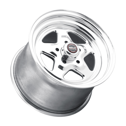 Weld Prostar 15x15 / 5x127 / 6.5 BS / 3.18 HB - Polished - Non-BL Wheel - 96-515422 Photo - Close Up