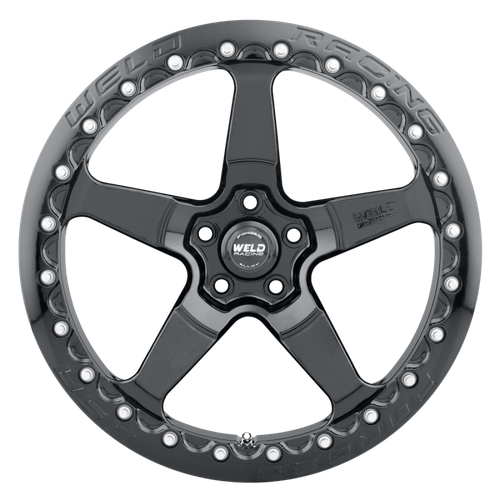 Weld RM505 18x10 / 5x4.5 / 5.5 BS / 66.6 HB - Gloss Black - Non-BL Wheel - RM505D8NA55BS0C6 Photo - Close Up