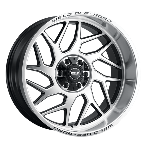 Weld Fulcrum 20x9 / 6x135 / 5 BS / 106.1 HB - Gloss Black Machined - Non-BL Wheel - W11809098500 Photo - Primary