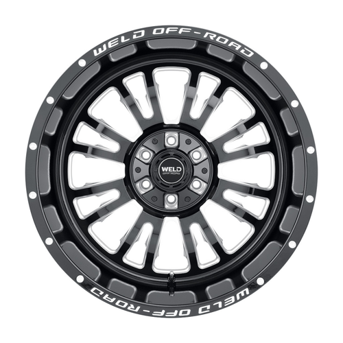 Weld Slingblade 20x10 / 6x135 / 4.75 BS / 106.1 HB - Gloss Black Milled - Non-BL Wheel - W15800098475 Photo - Close Up