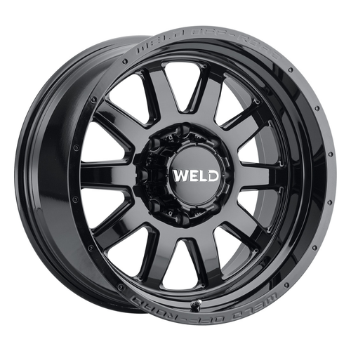 Weld Stealth 20x9 / 8x180 / 5.01 BS / 124.3 HB - Gloss Black - Non-BL Wheel - W16809018501 Photo - Primary