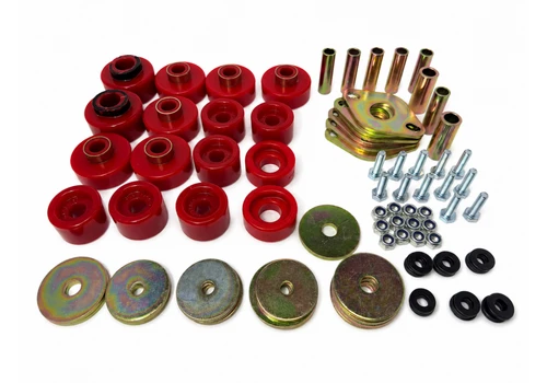 Energy Suspension 2010-14 Ford Raptor / 09-14 F-150 Body Mount Set - Red - 4.4126R Photo - Primary