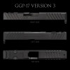 GREY GHOST PRECISION GGP-17 STRIPPED SLIDE - FITS GLOCK® 17 GEN 4