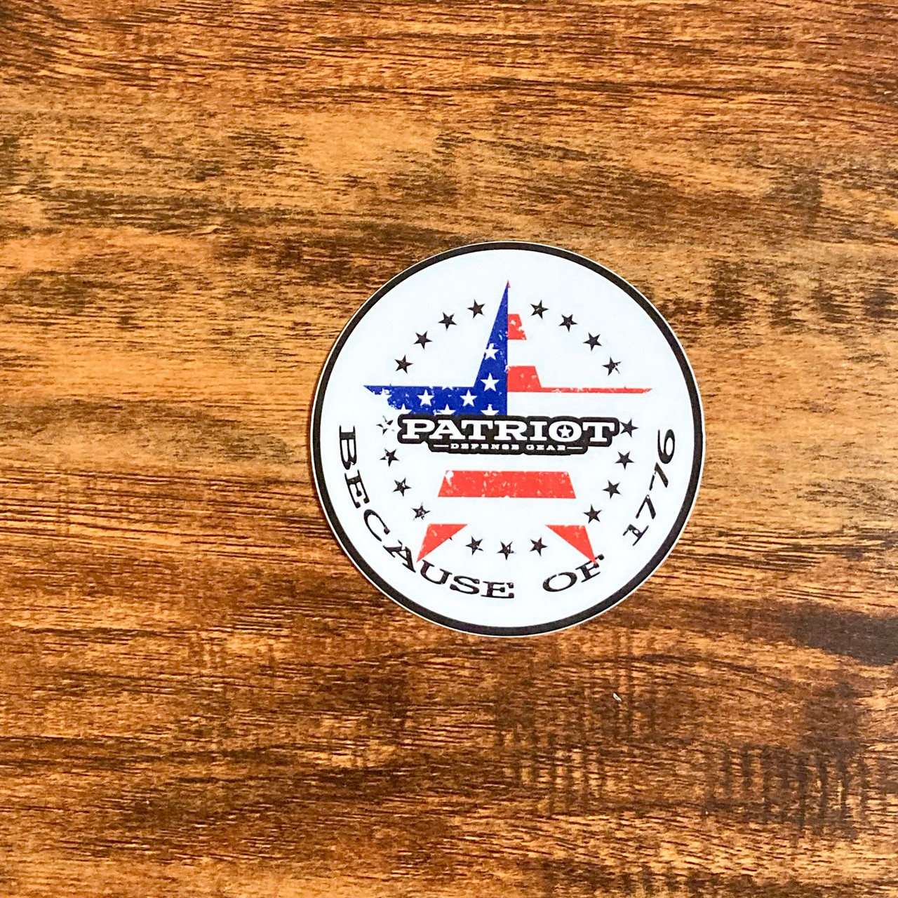 PATRIOT DEFENSE GEAR STICKER 3-PACK