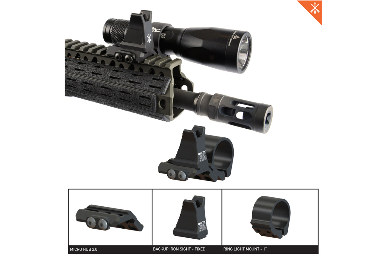 トイガン Unity Tactical FUSION Backup Iron Sight Unity Tactical FUSION Backup Iron Sight – Folding | Weapon