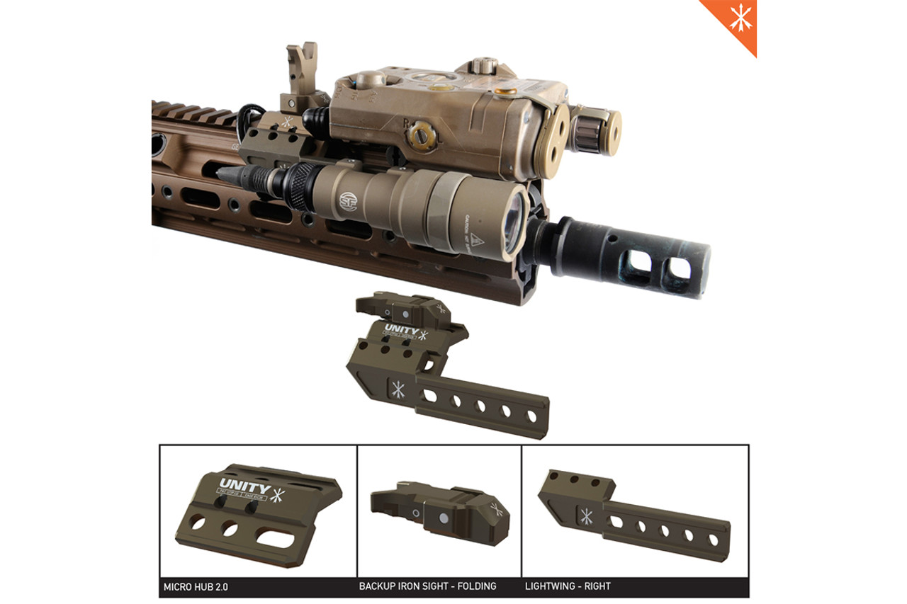 トイガン Unity Tactical FUSION Backup Iron Sight Unity Tactical FUSION Backup Iron Sight – Fixed - Custom