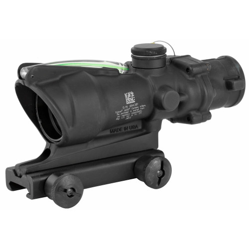 TRIJICON ACOG® 4x32 BAC RIFLESCOPE - 6.8 SPC GREEN HORSESHOE/DOT RETICLE, THUMBSCREW MOUNT, TRITIUM / FIBER OPTICS ILLUMINATED