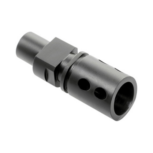 CMMG INC. FLASH HIDER, P90 STYLE, M12 X 1 LH