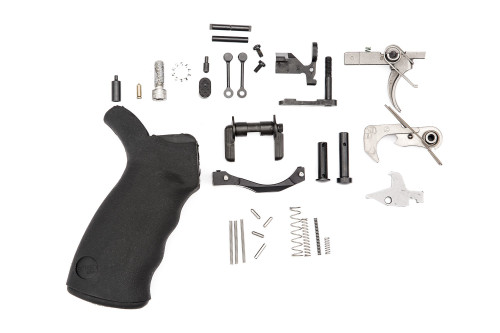 SPIKE'S TACTICAL ENHANCED LOWER PARTS KIT - BLACK