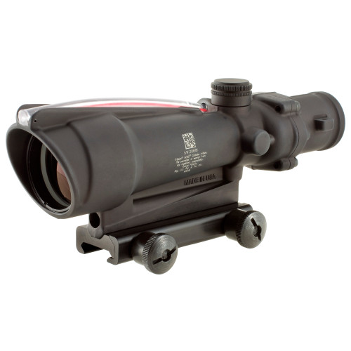 TRIJICON ACOG® 3.5X35 RIFLESCOPE - .308 / 7.62 BDC - RED CHEVRON RETICLE, THUMBSCREW MOUNT, TRITIUM / FIBER OPTICS ILLUMINATED