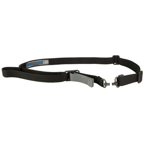 BLUE FORCE GEAR VICKERS 221 SLING - BLACK, PUSH BUTTONS, UNPADDED