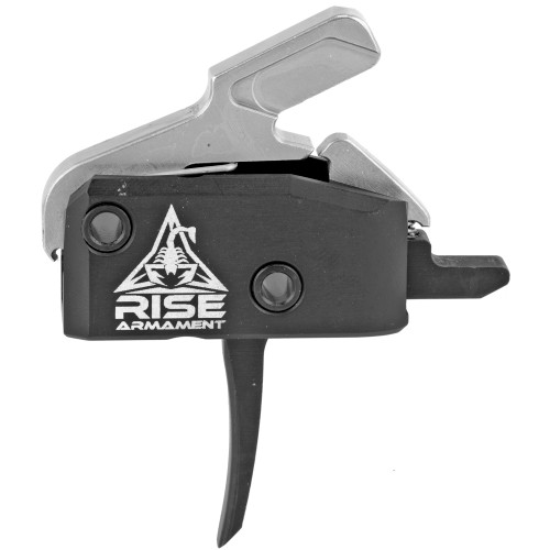 RISE ARMAMENT RA-434 HIGH-PERFORMANCE TRIGGER WITH ANTI-WALK PINS - BLACK