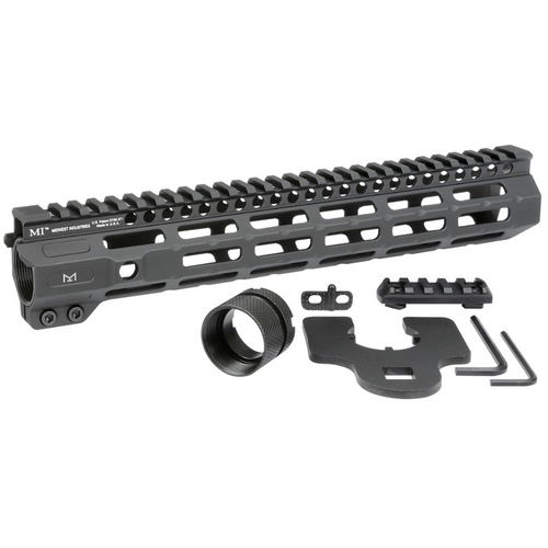 MIDWEST INDUSTRIES COMBAT RAIL ONE PIECE FREE FLOAT HANDGUARD, M-LOK™ - 11.5"