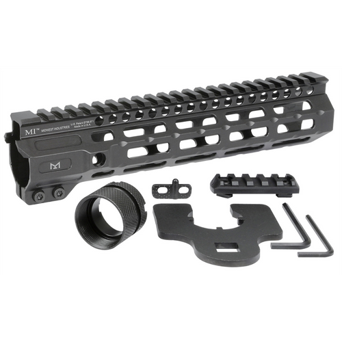 MIDWEST INDUSTRIES COMBAT RAIL ONE PIECE FREE FLOAT HANDGUARD, M-LOK™ - 9.5"