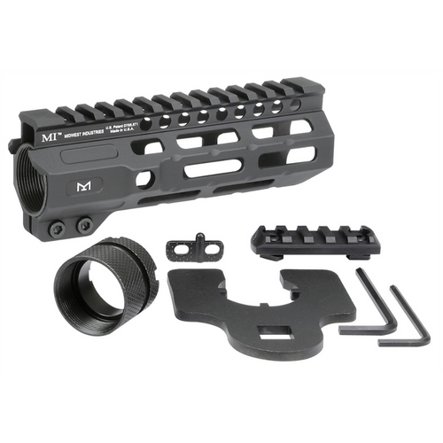 MIDWEST INDUSTRIES COMBAT RAIL ONE PIECE FREE FLOAT HANDGUARD, M-LOK™ - 6.0"