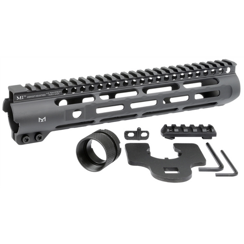 MIDWEST INDUSTRIES SLIM LINE ONE PIECE FREE FLOAT HANDGUARD, M-LOK™ - 10.5"