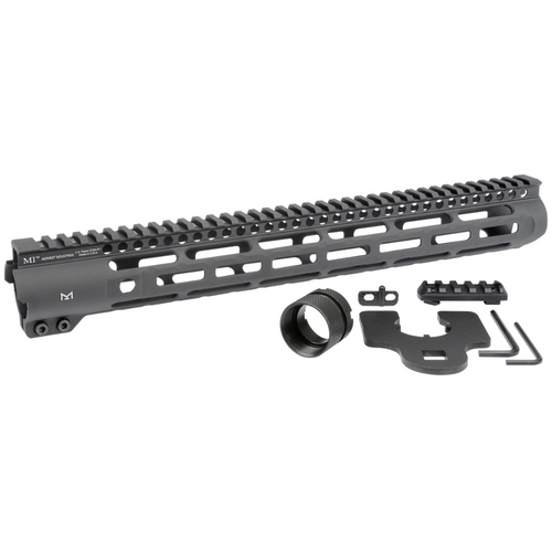 MIDWEST INDUSTRIES SLIM LINE ONE PIECE FREE FLOAT HANDGUARD, M-LOK™ - 15"