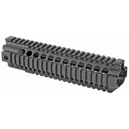 MIDWEST INDUSTRIES COMBAT RAIL T-SERIES ONE PIECE FREE FLOAT HANDGUARD - 9.50"