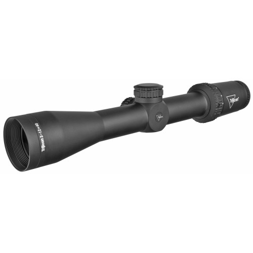 TRIJICON ASCENT® 3-12X40 SECOND FOCAL PLANE (SFP) RIFLESCOPE W/ BDC TARGET HOLDS, 30MM TUBE, MATTE BLACK, CAPPED ADUSTERS