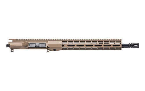 AERO PRECISION M4E1 THREADED 14.5" 5.56 MID-LENGTH COMPLETE UPPER RECEIVER W/ ATLAS R-ONE HANDGUARD - MAGPUL FDE CERAKOTE