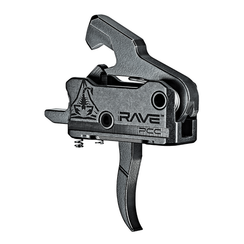 RISE ARMAMENT RAVE PCC TRIGGER - CURVED BLACK