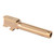 TRUE PRECISION NON-THREADED BARRELS FOR GLOCK® 19, 19X, & G45 (GEN 1-5 COMPATIBLE) COPPER TiCN