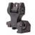 TROY INDUSTRIES REAR FOLDING SIGHT, TRITIUM - BLACK