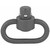 GROVTEC HEAVY DUTY PUSH BUTTON SWIVEL SINGLE PACK - MANGANESE PHOSPHATE FINISH