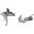 BATTLE ARMS BATTLEARMS® POLISHED NICKEL TEFLON ENHANCED TRIGGER KIT
