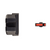 TRIJICON® FIBER SIGHTS - FOR GLOCK® SMALL FRAMES - FRONT: RED / GREEN FIBER, REAR: BLACK, NON-ILLUMINATED