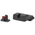 TRIJICON® FIBER SIGHTS - SMITH & WESSON M&P / M&P 2.0 FRONT: RED / GREEN FIBER, REAR: BLACK, NON-ILLUMINATED