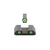 AMERIGLO CUSTOM CLASSIC SIGHT SET FOR GLOCK® GEN 1-4 9MM/.40/.380, GEN 5 10MM/.45 GL-243 - GREEN TRITIUM LUMIGREEN OUTLINE FRONT, GREEN TRITIUM WHITE OUTLINE REAR