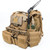 HALEY STRATEGIC THORAX PLATE BAGS - COYOTE WITH CUMMERBUND AND SIDE ENTRY PANEL