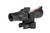TRIJICON 2X20 COMPACT ACOG® SCOPE DUAL ILLUMINATED RED CROSSHAIR RETICLE W/ MOUNT WITH TRIJICON Q-LOC™ TECHNOLOGY