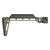 MIDWEST INDUSTRIES MINIMALISTIC SIDE FOLDING STOCK - OLIVE DRAB GREEN