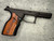 SHARPS BROS SBGM30 GRIP MODULE FOR THE TAURUS GX4 CARRY - BLACK WITH CHERRY WOOD GRIPS