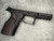 SHARPS BROS  SBGM31 GRIP MODULE FOR THE TAURUS GX4 CARRY - BLACK WITH WENGE WOOD GRIPS