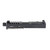 ZAFFIRI PRECISION ZPS.2 COMPLETE UPPER FOR G19 GEN 5, BLACK CERAKOTE, RMR OPTIC CUT, BLACK THREADED BARREL, UPPER PARTS KIT, BLACKED OUT CO-WITNESS HEIGHT SIGHTS