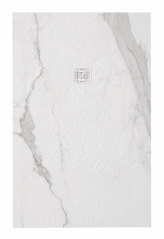 Madrid 60" W X 30" D Shower Base Marble