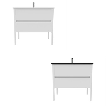 SERENA 36" White Vanity Set